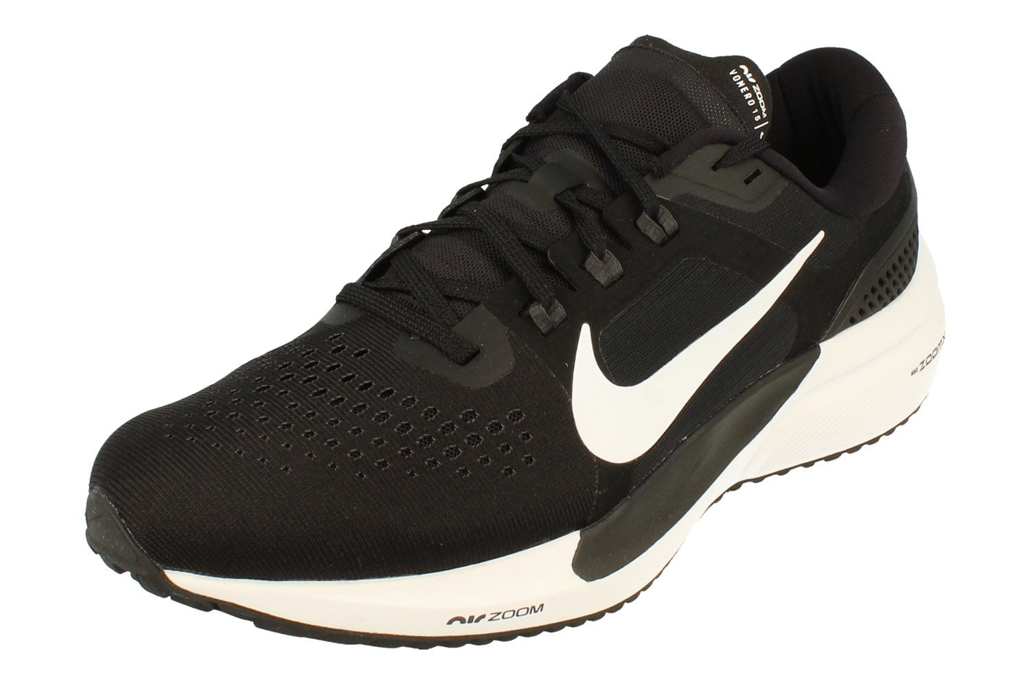 Nike Men's Black/White/Anthracite Air Zoom Vomero 15 Cu1855 001 - Uk 8.5 | Us 9.5 | Eu 43