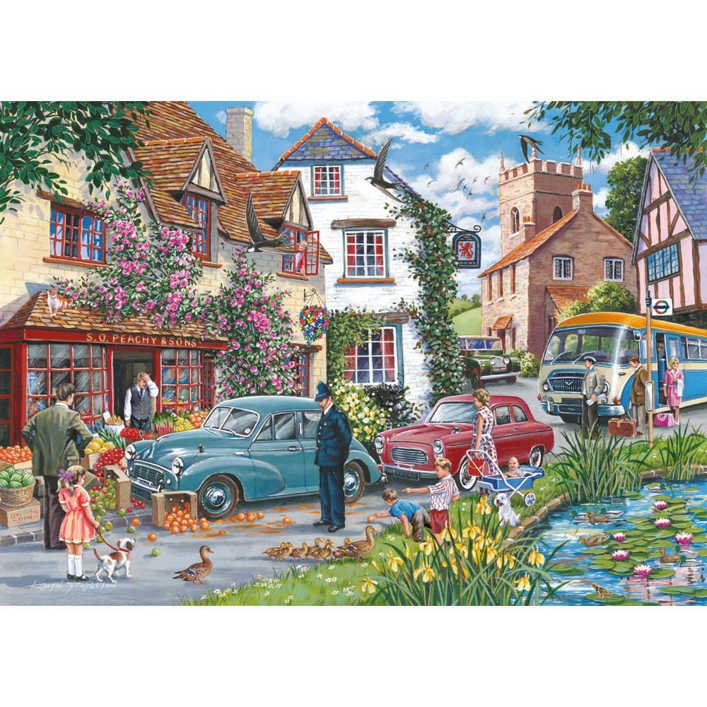 The House Of Puzzles Traffic Jam Big 500 Piece Jigsaw Puzzle