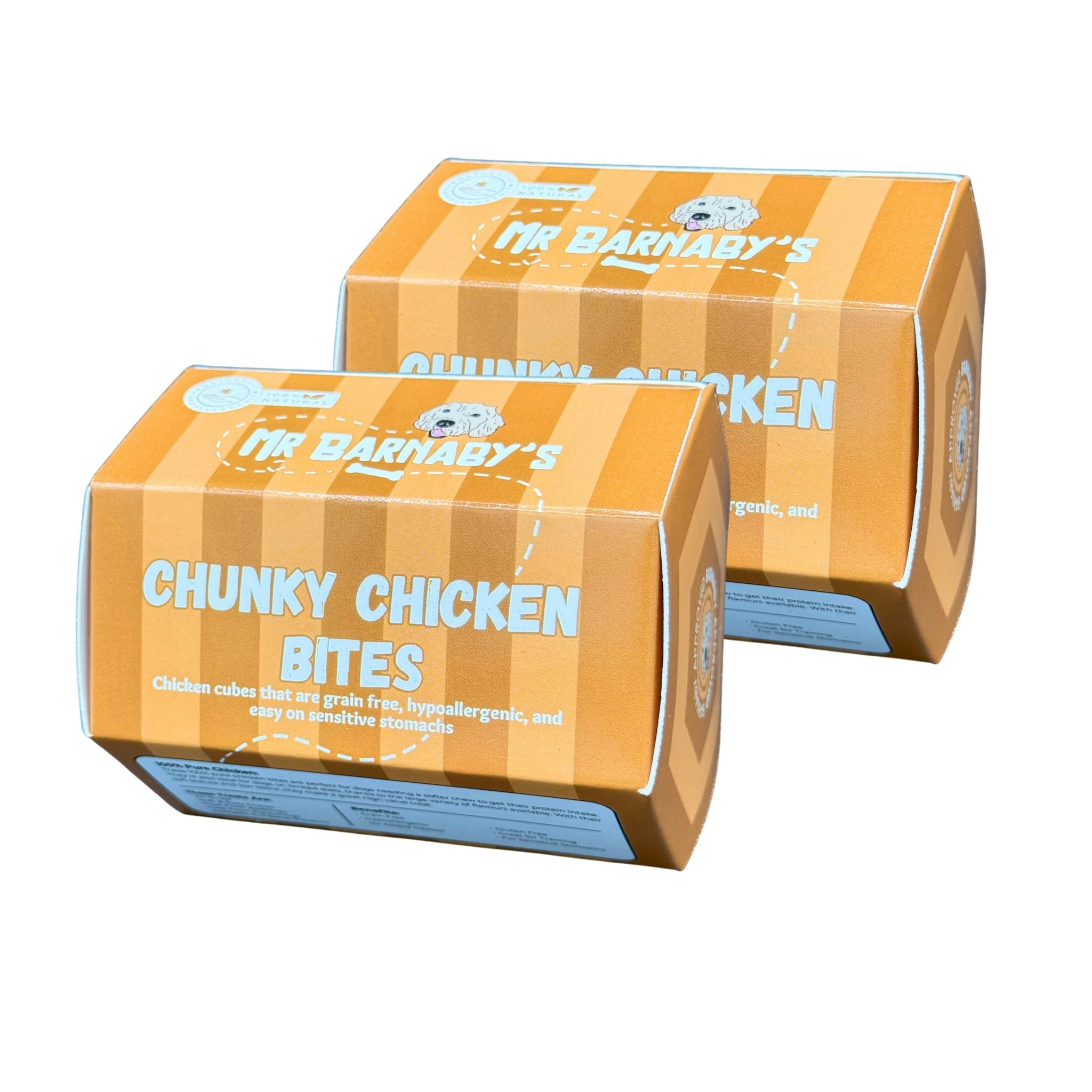 Mr Barnaby’s Grain Mr Barnaby's Chunky Chicken Bites Dog Treats (Pack Of 2) - Pack Of 2 - 2