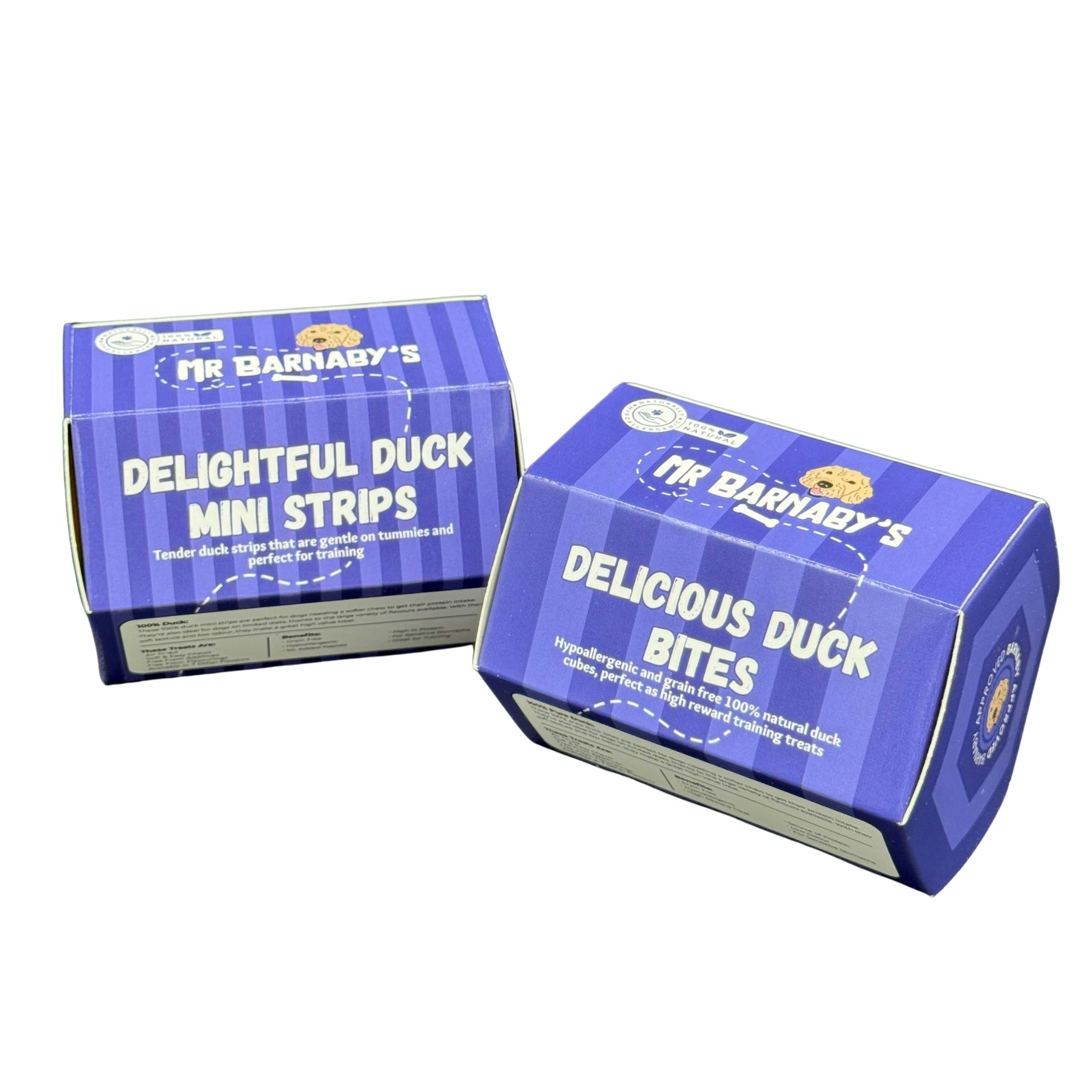 Mr Barnaby’s Grain Mr Barnaby's Delicious Duck Bundle Dog Treats (Pack Of 2) - Pack Of 2 - 2