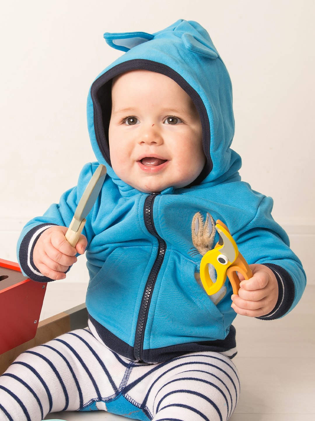 Blade & Rose Blue Peter Rabbit Hoodie - 4-5 Years