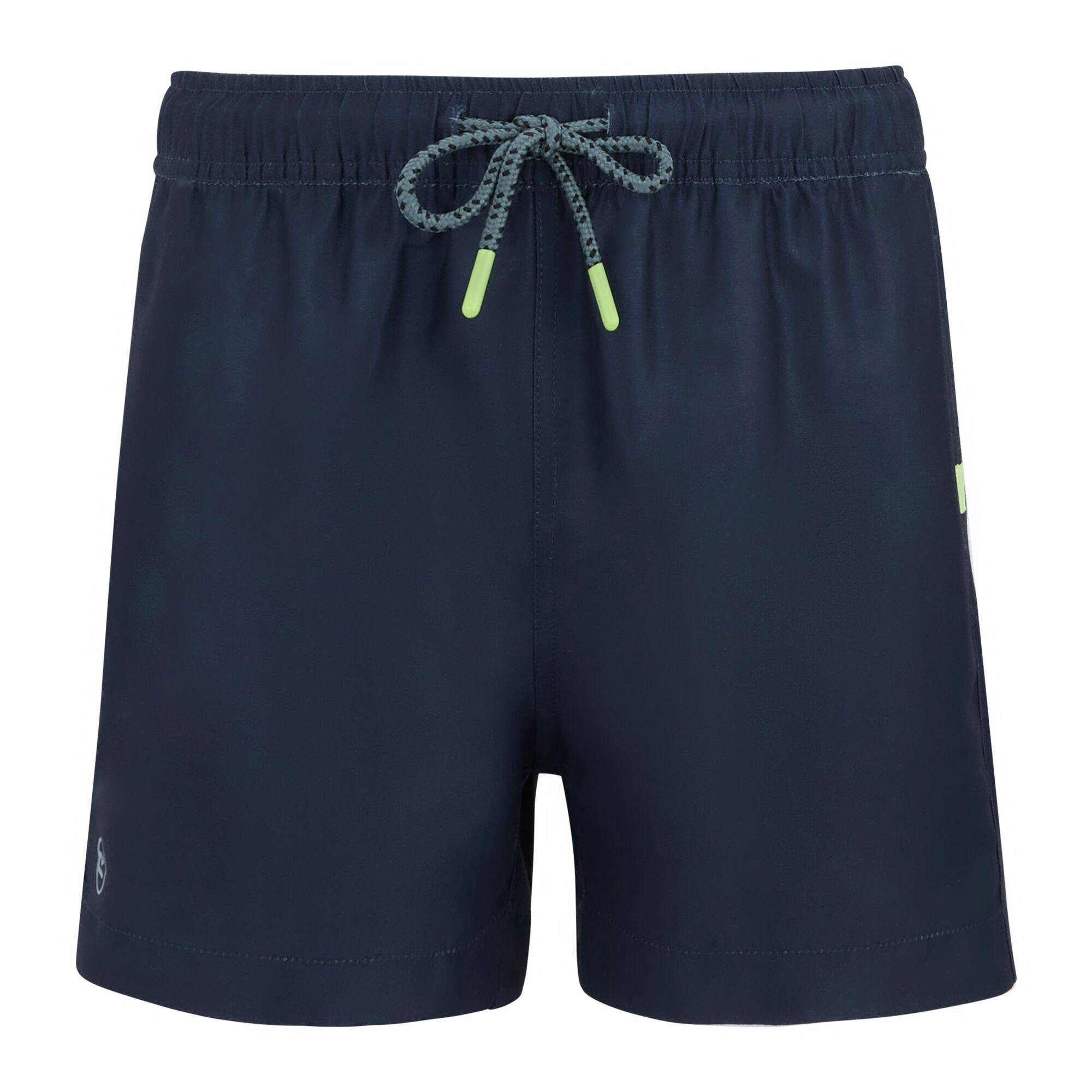 Regatta Kids Skander Swim Shorts - Navy - 3-4 Years - Navy - 100% Recycled Polyester