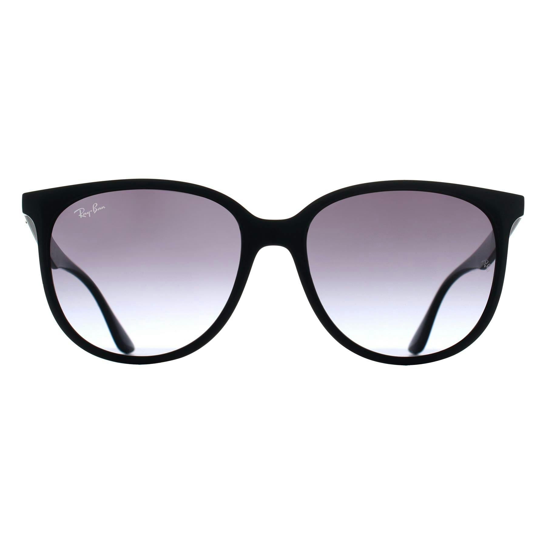 Ray-Ban RB4378, Black Sunglasses Grey Gradient lenses, Mojo Glasses - Image 12