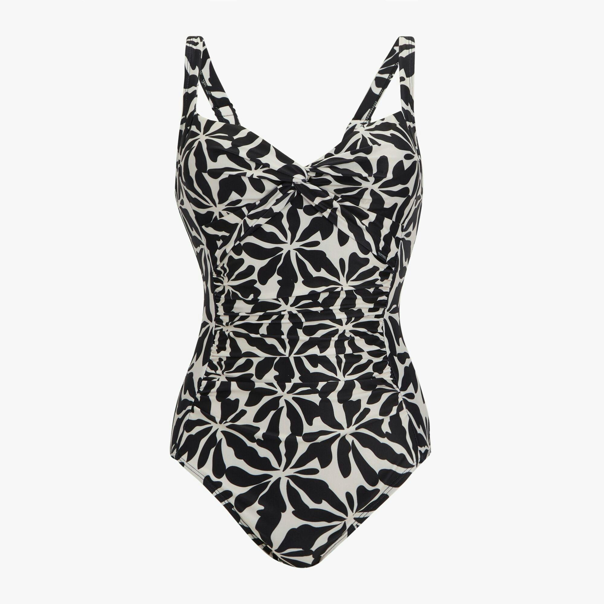 Regatta Women's Sakari Dotted One Piece Swimsuit - Multicoloured - 14 Uk - Multicoloured - 82% Polyamide/18% Elastane
