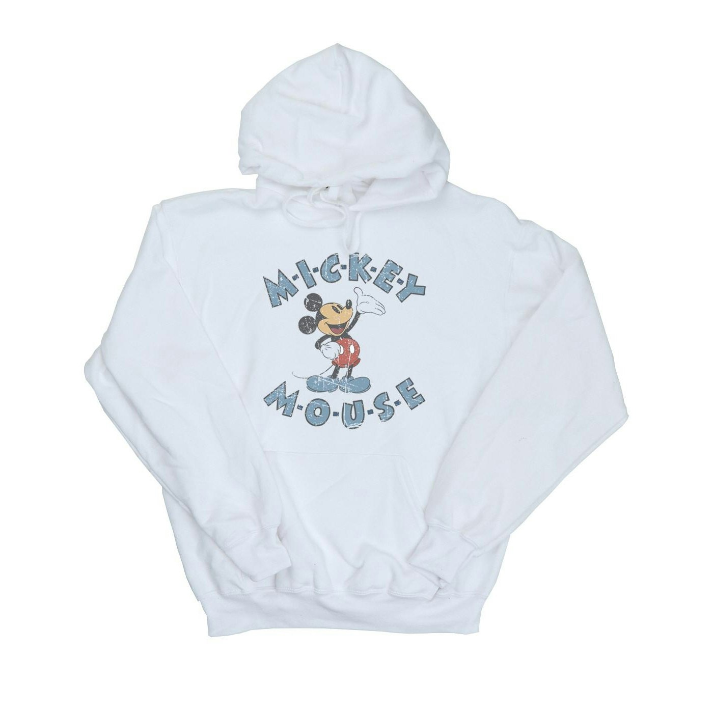 Disney Men's White Mickey Mouse Dash Hoodie - Xxl