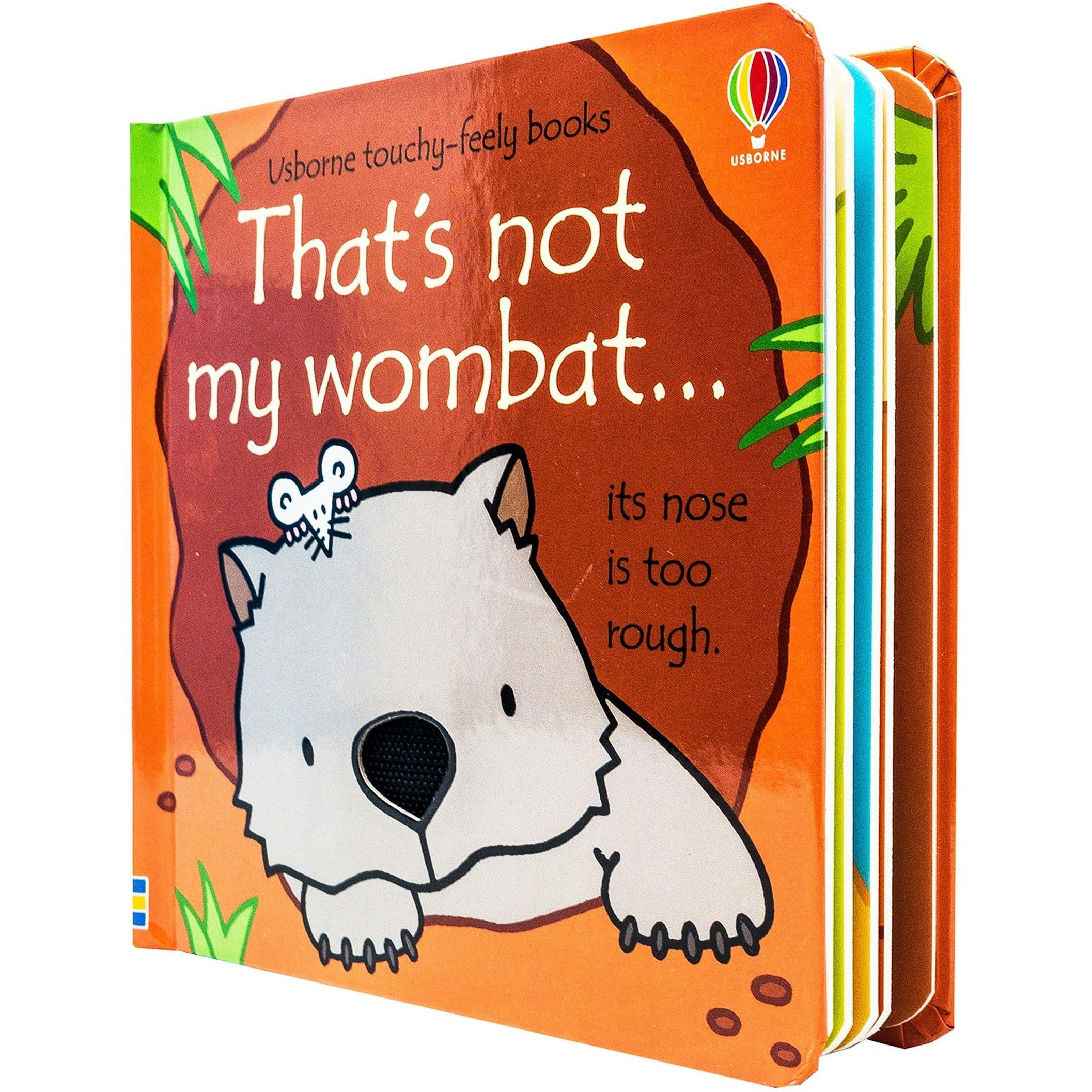 Usborne Publishing Thats Not My Wombat Touchy-Feely Board Books