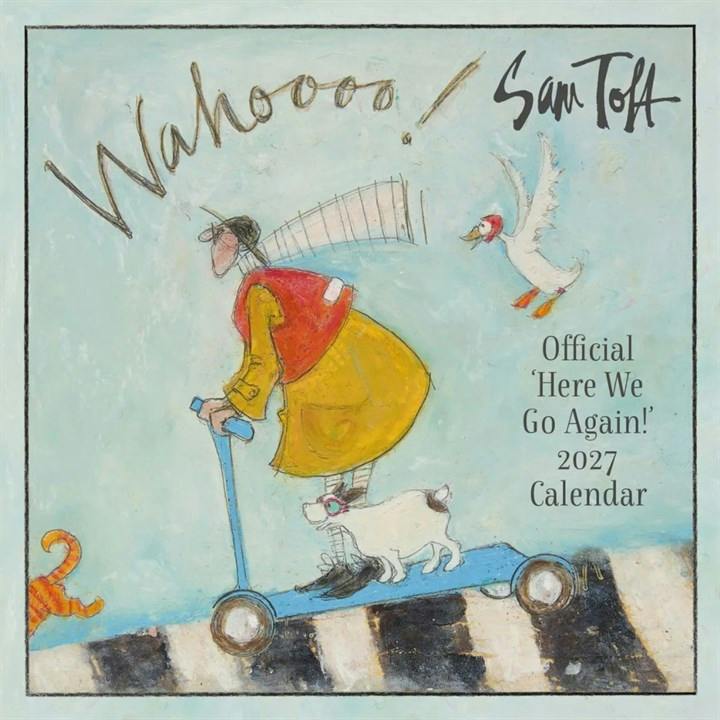 Pyramid International Sam Toft Calendar 2027, Wall Calendars, Month To View, Art, Gift - Image 6