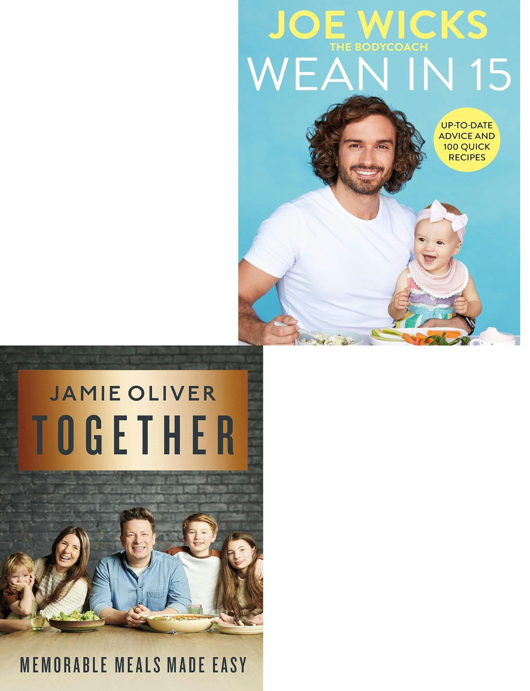 Together Memorable Meal Made Easy, Wean in 15 Quick Recipe 2 Book Collection Set - Image 2