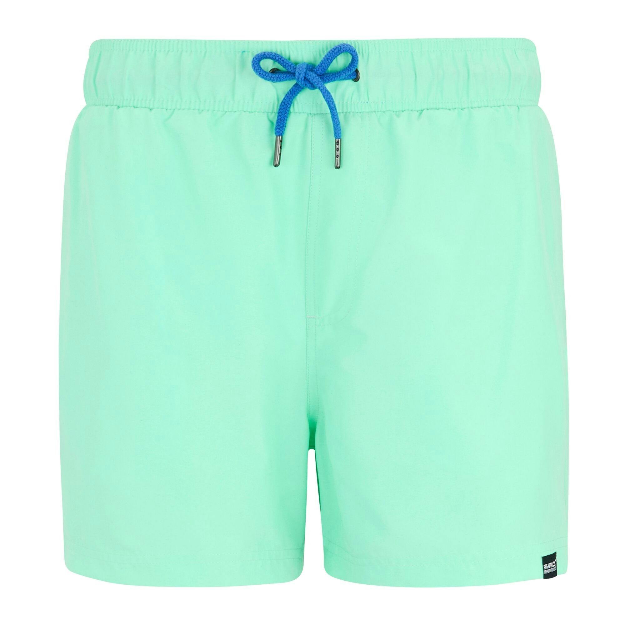 Regatta Men's Swim Shorts - Polyester - L - Ice Green - Image 3