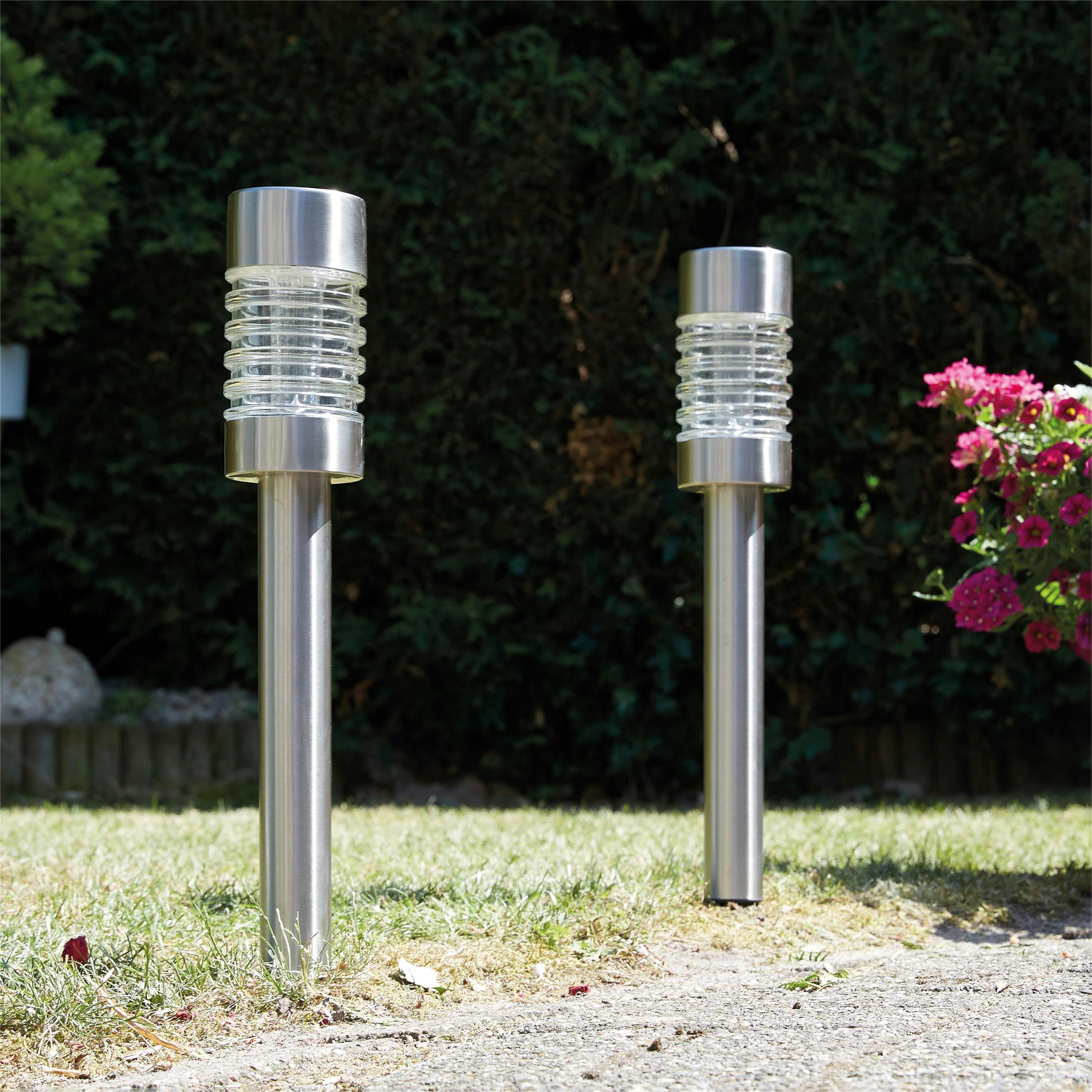 Luxform Light Led Solar Torino Post - Pack Of 2