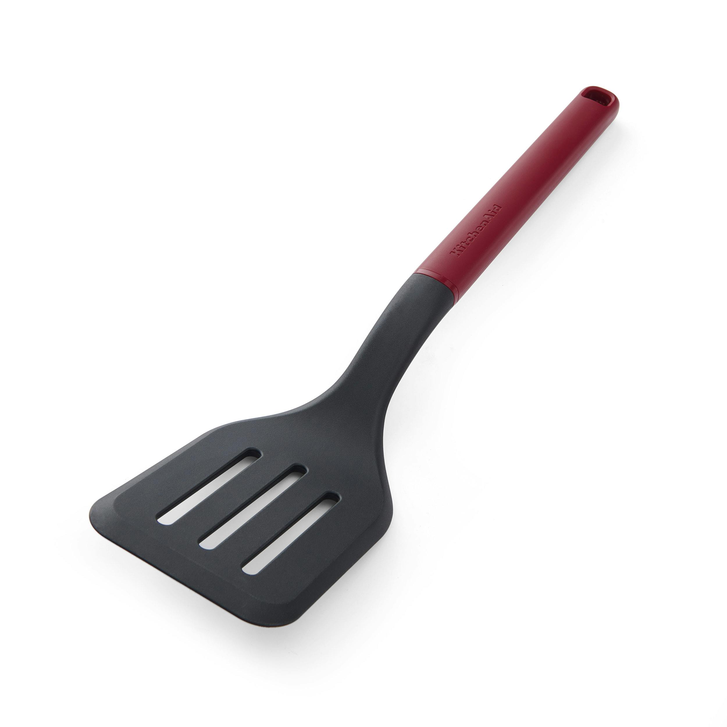 Rackhams Red Slotted Turner, Empire 34Cm - Nylon - Food Turner