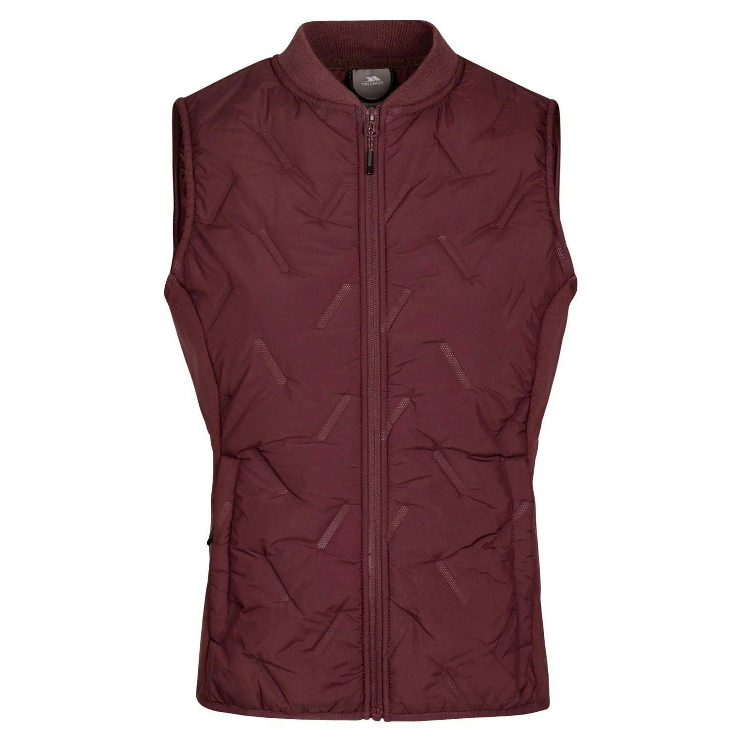 Trespass Women's / Miran Hybrid Active Gilet - Mulberry - Mulberry Large