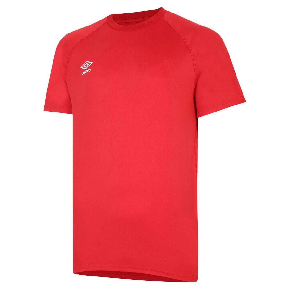 Umbro Childrens/Kids Raglan Rugby Drill Top - Vermillion - 13 Years - Vermillion