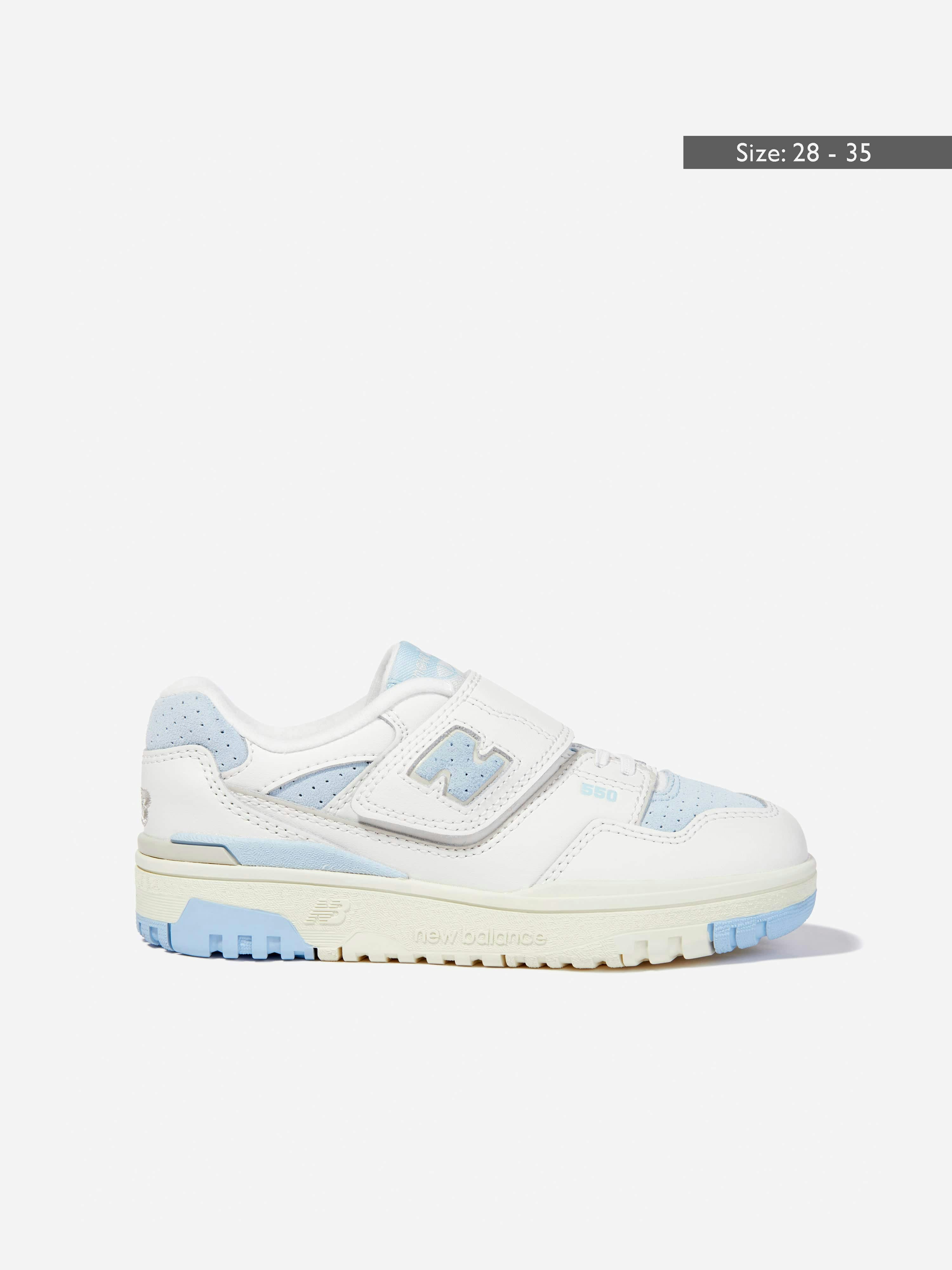 New Balance White Kids 550 Trainers In - Eu 33.5 Uk 1.5 Us 2