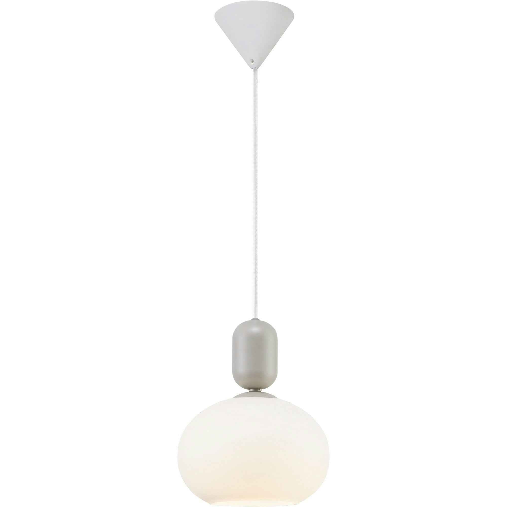Rackhams Grey Notti 20 | Ceiling Pendant | - Glass - 1