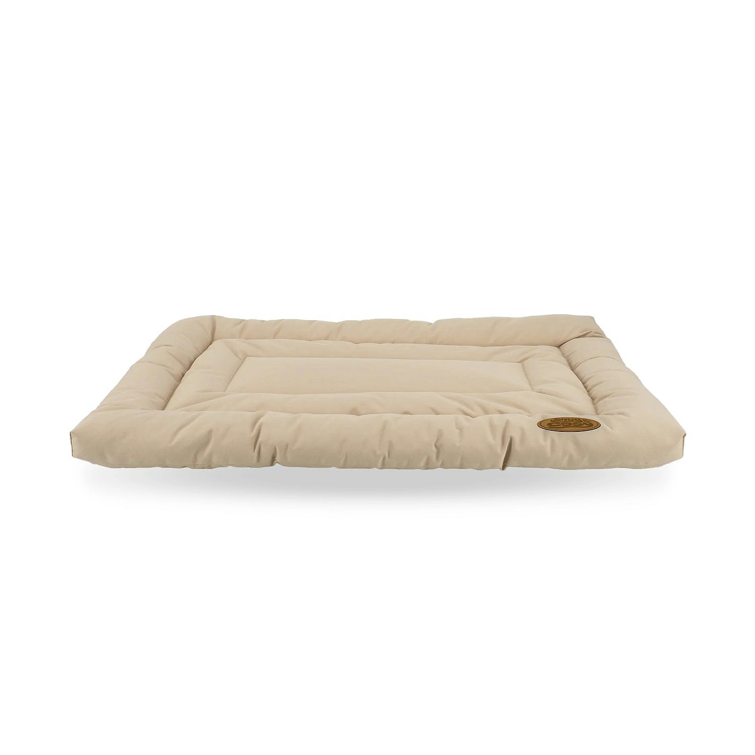 Snug And Cosy Pets Water Repellent Crate Mat Camel - Camel - (M) 76 X 46Cm