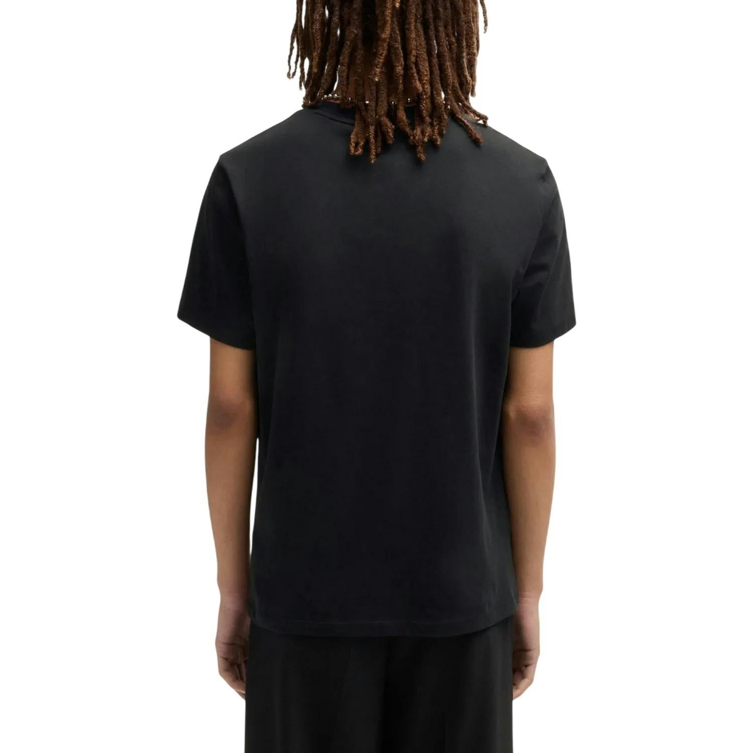 Hugo Men's Black Dog Oversized T-Shirt - M - 100% Cotton