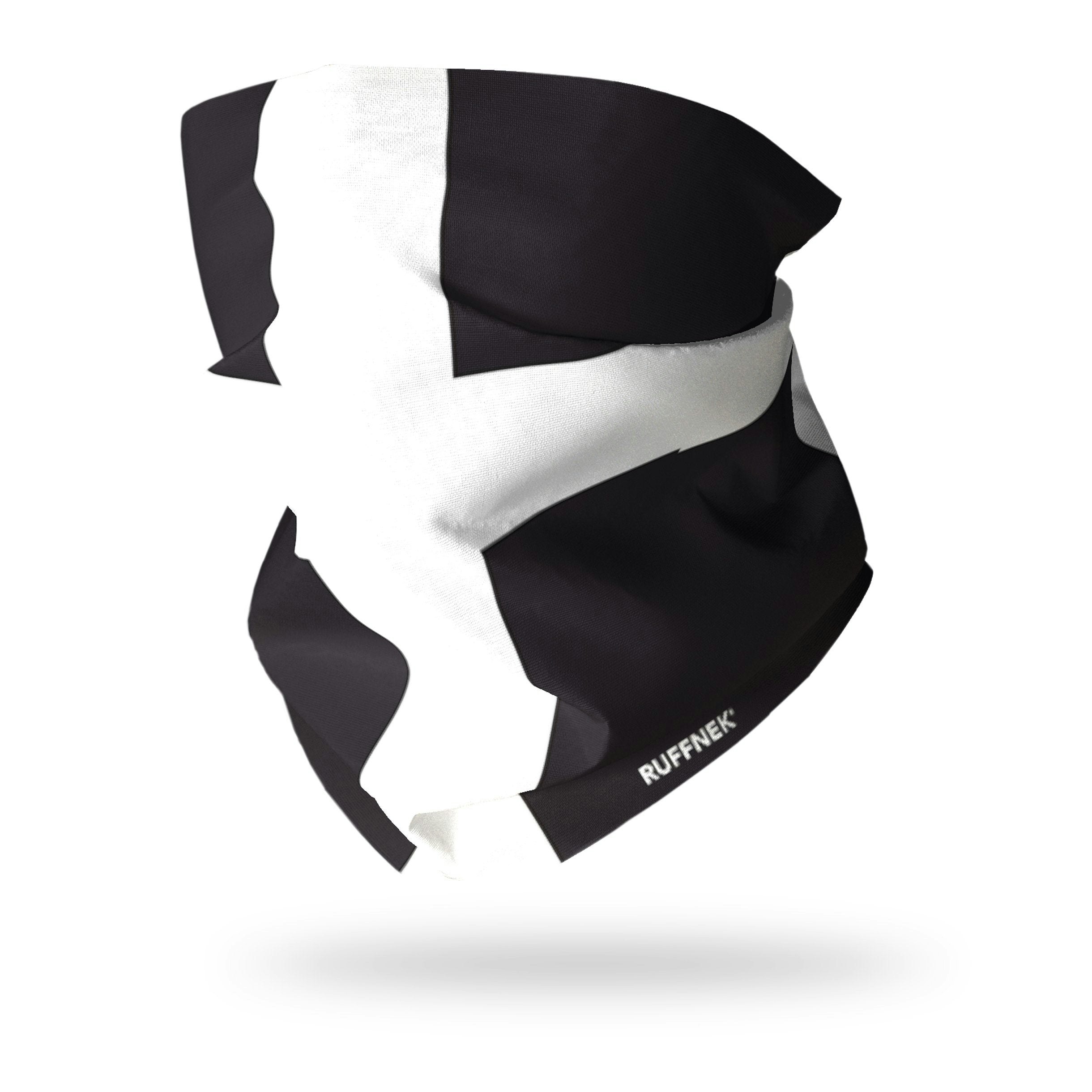Ruffnek Unisex Black/White Cornish Flag / Flag Of Cornwall Multi Snood Scarf - Snood