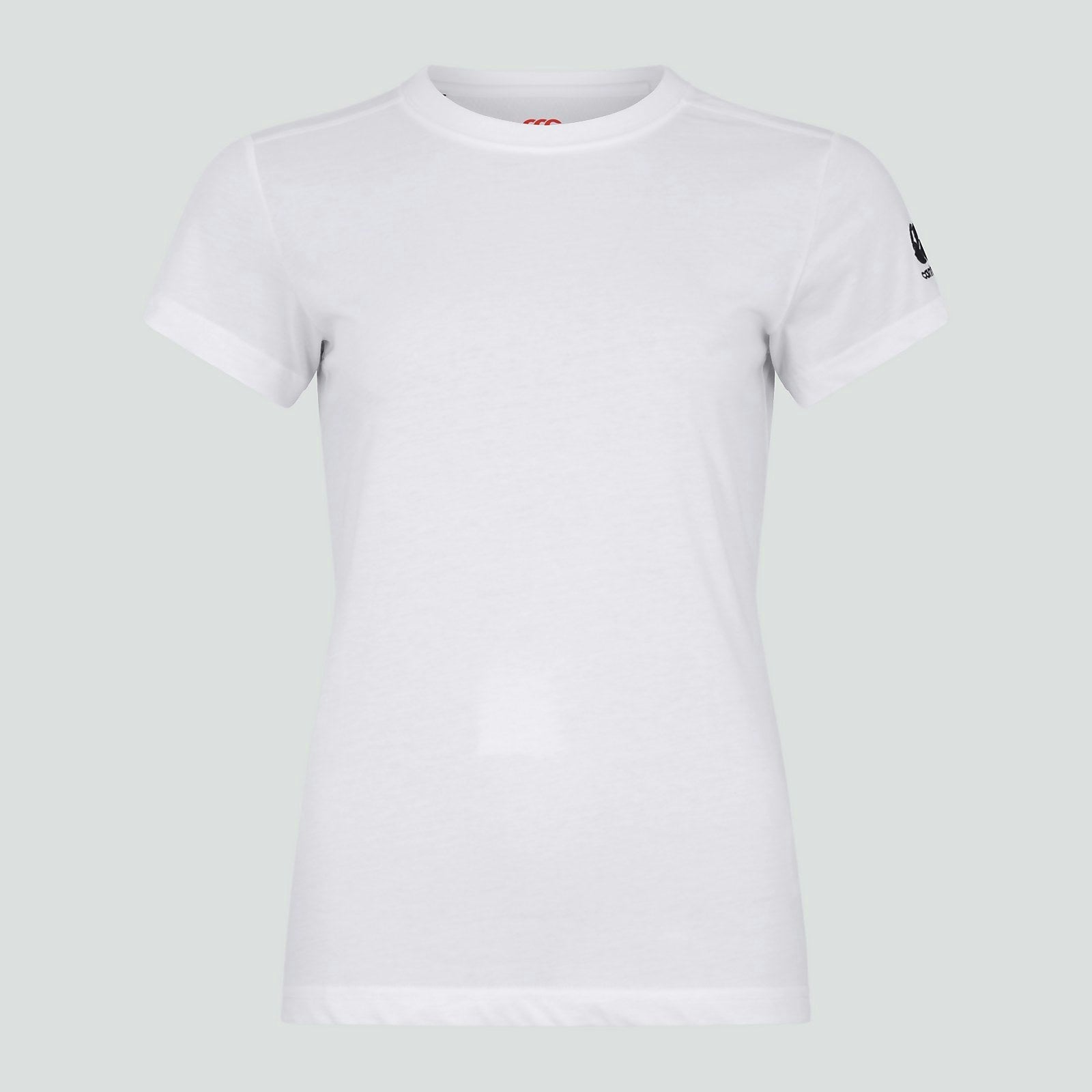Canterbury Women's White Club Plain Training Tee {Qa005711} - Uk18