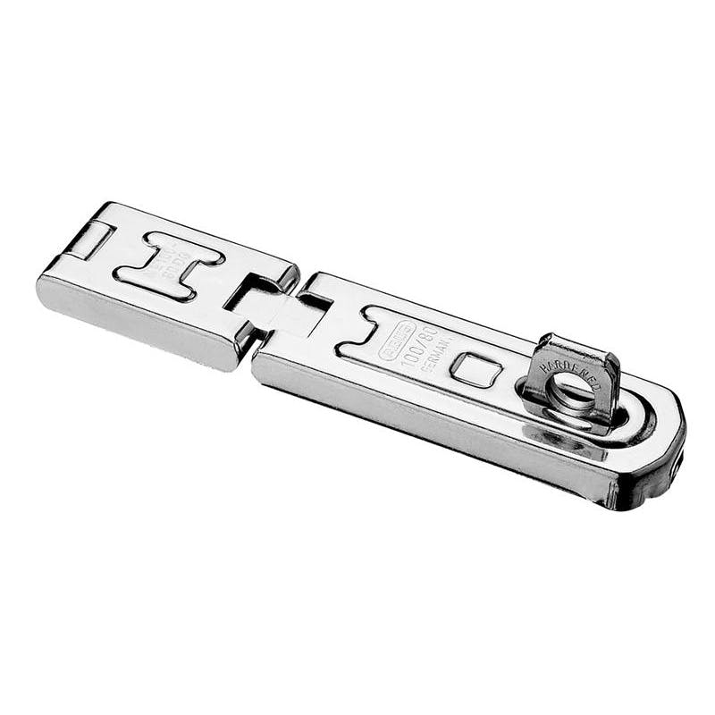 Abus Mechanical 100 Dg Series Hinged Hasp & Staple - 100/80 80Mm - Multi Colour