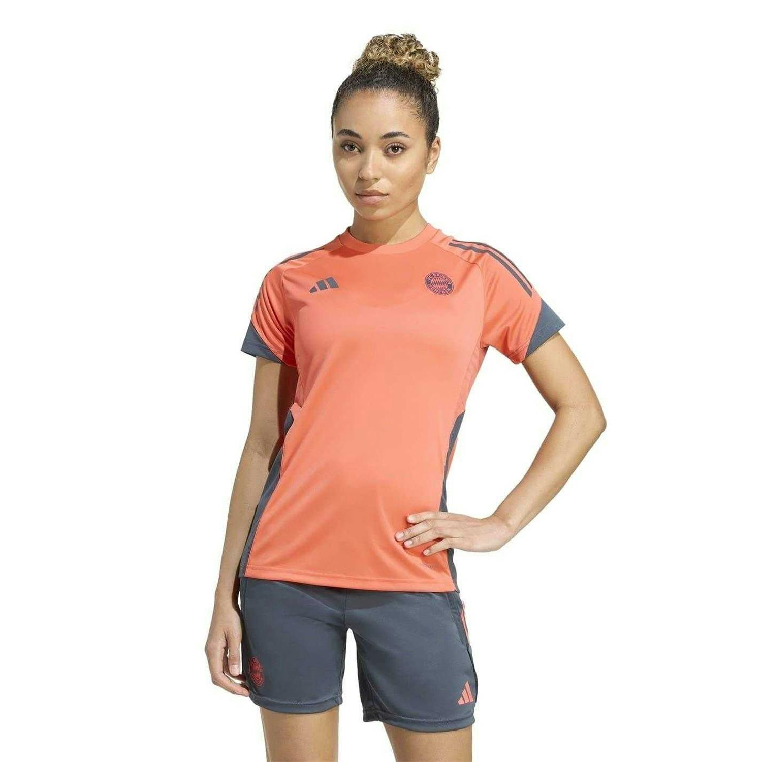 Adidas Women's Orange Tiro 25 Competition Fc Bayern Munich Training Jersey - 12 Uk - 100% Recycled Polyester