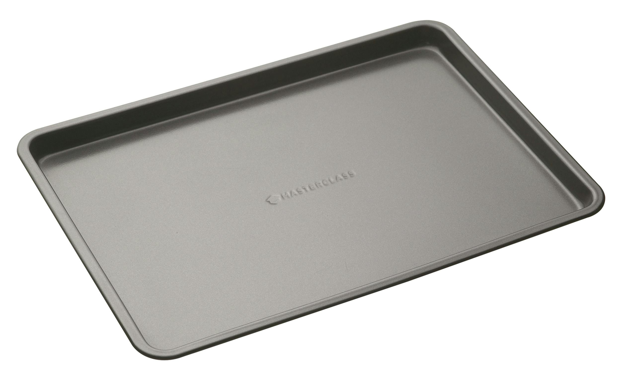 Rackhams Grey Non-Stick Baking Tray, 35Cm X 25Cm - Steel - Baking Tray