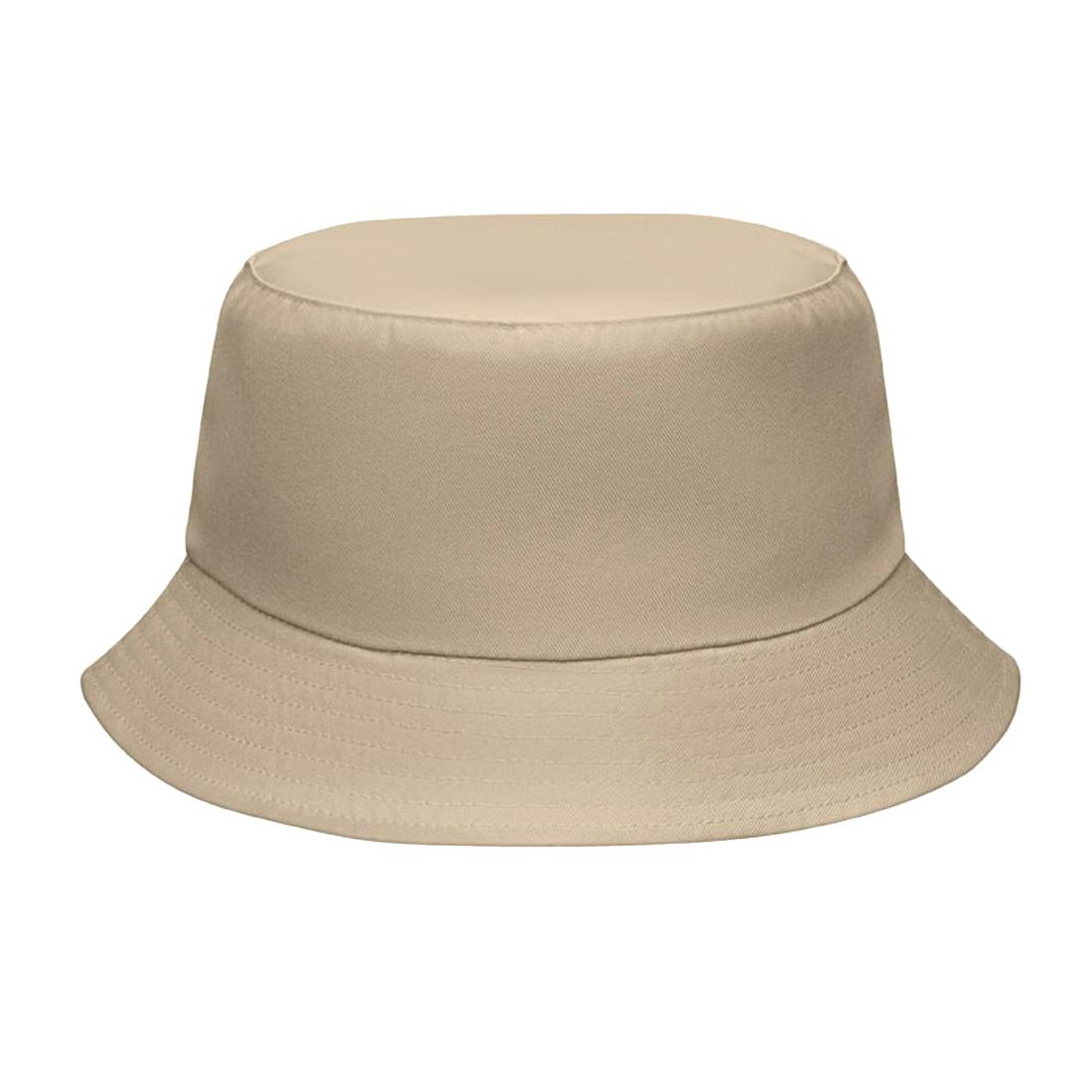 Midocean Brown Emmer Polyester Bucket Hat - Khaki - Khaki - One Size - 100% Mixed