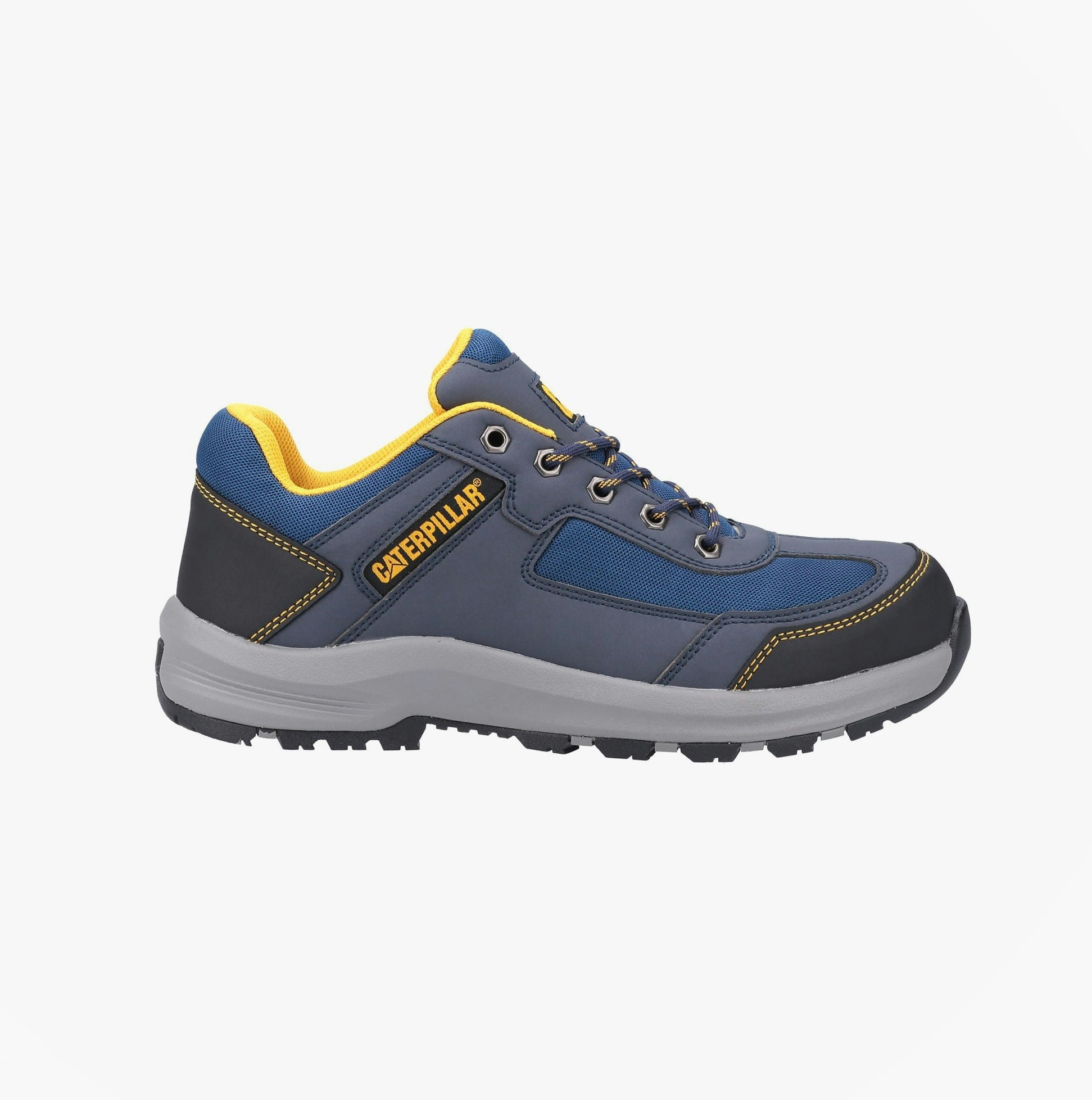 Cat Men's Elmore Safety Trainers Trainers Navy - Uk 12