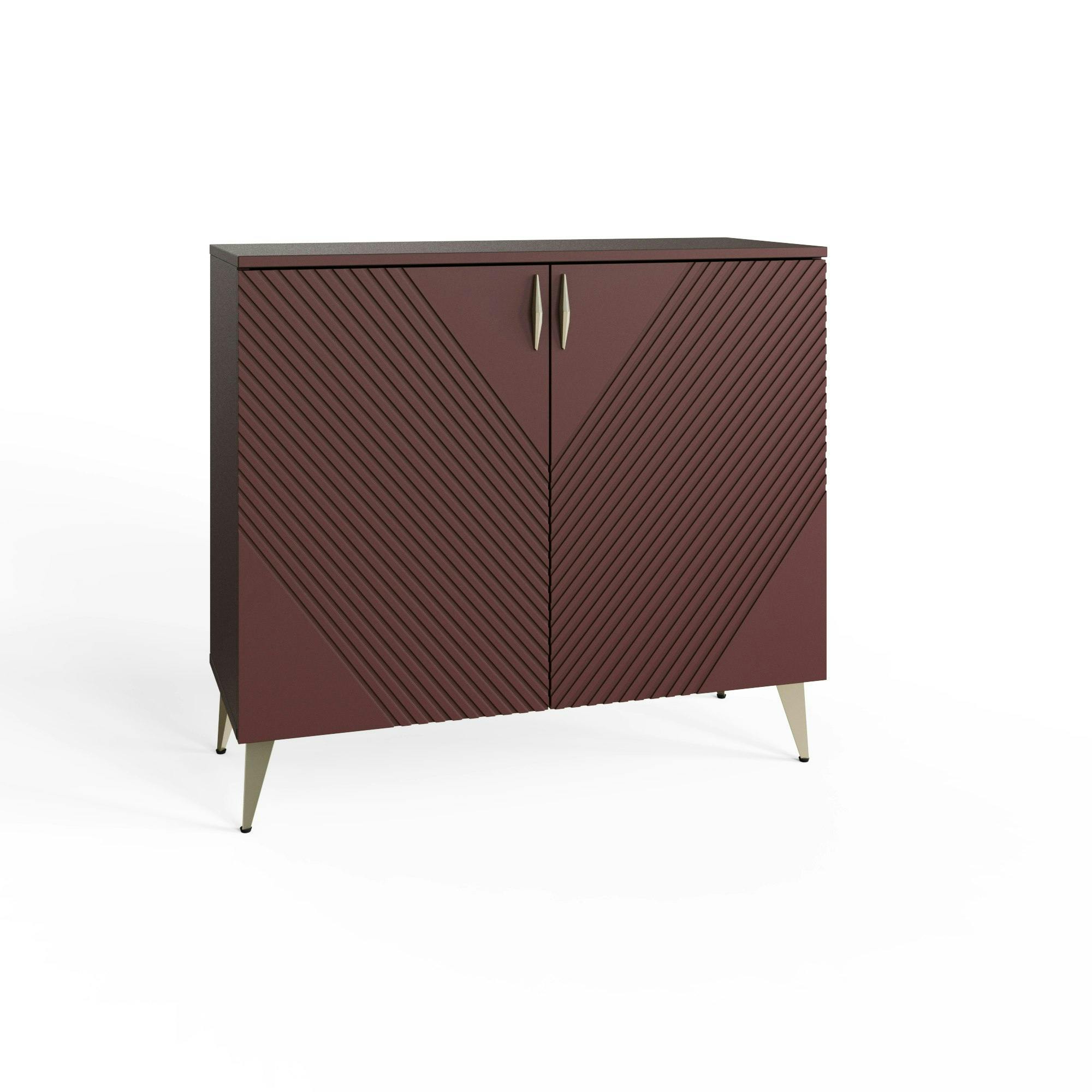 Frank Olsen Furniture Gold/Purple Frank Olsen Ava Tall Sideboard - Mulberry