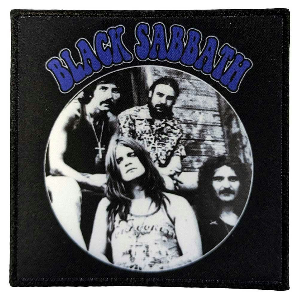 Paradiso Clothing Black Sabbath Band Photo Circle Woven Patch