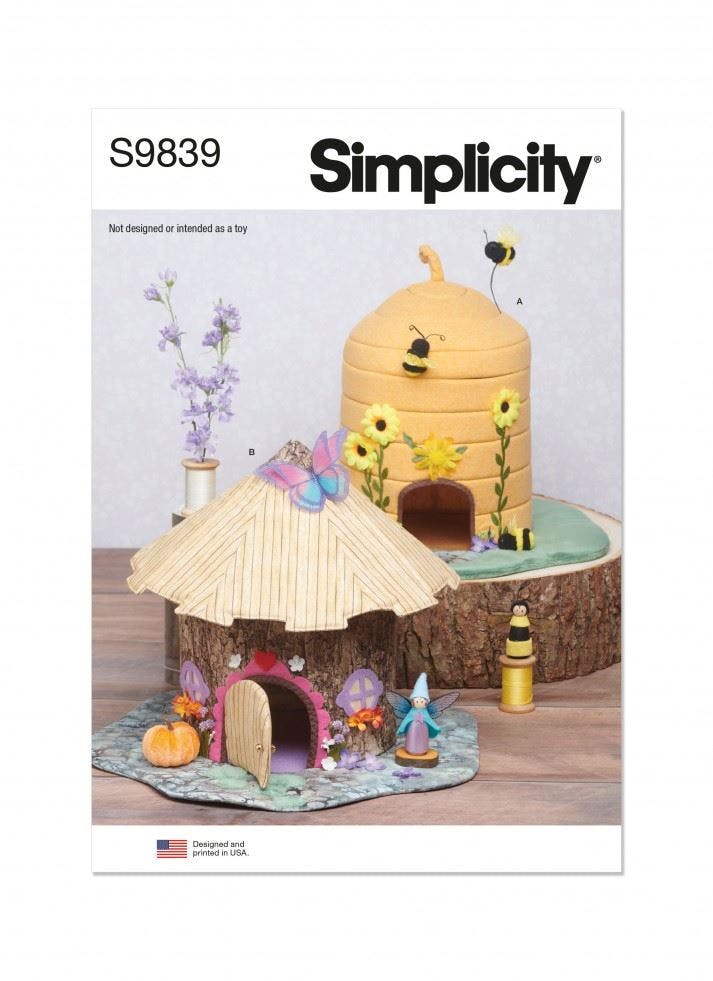 Simplicity Sewing Pattern 9839, Toys Os (One Size) - Intermediate - Os (One Size)