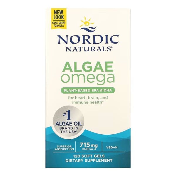 Nordic Naturals Algae Omega 715Mg Softgels 120 Softgels - Image 7