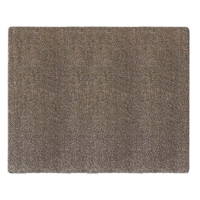 Rackhams Brown Eco-Friendly Washable Cotton Mats - 80X95 Cm