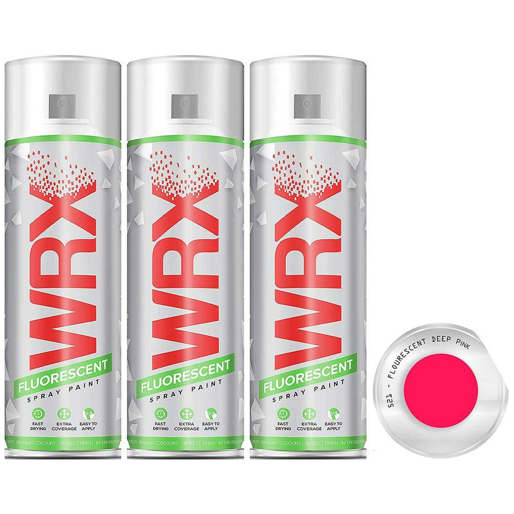 Wrx Pink 5X Fluorescent Deep Spray Paint 400Ml - Image 4