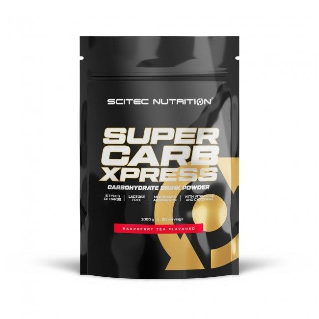 Scitec Super Carb Xpress - 1000 Grams - Raspberry Tea - Image 2