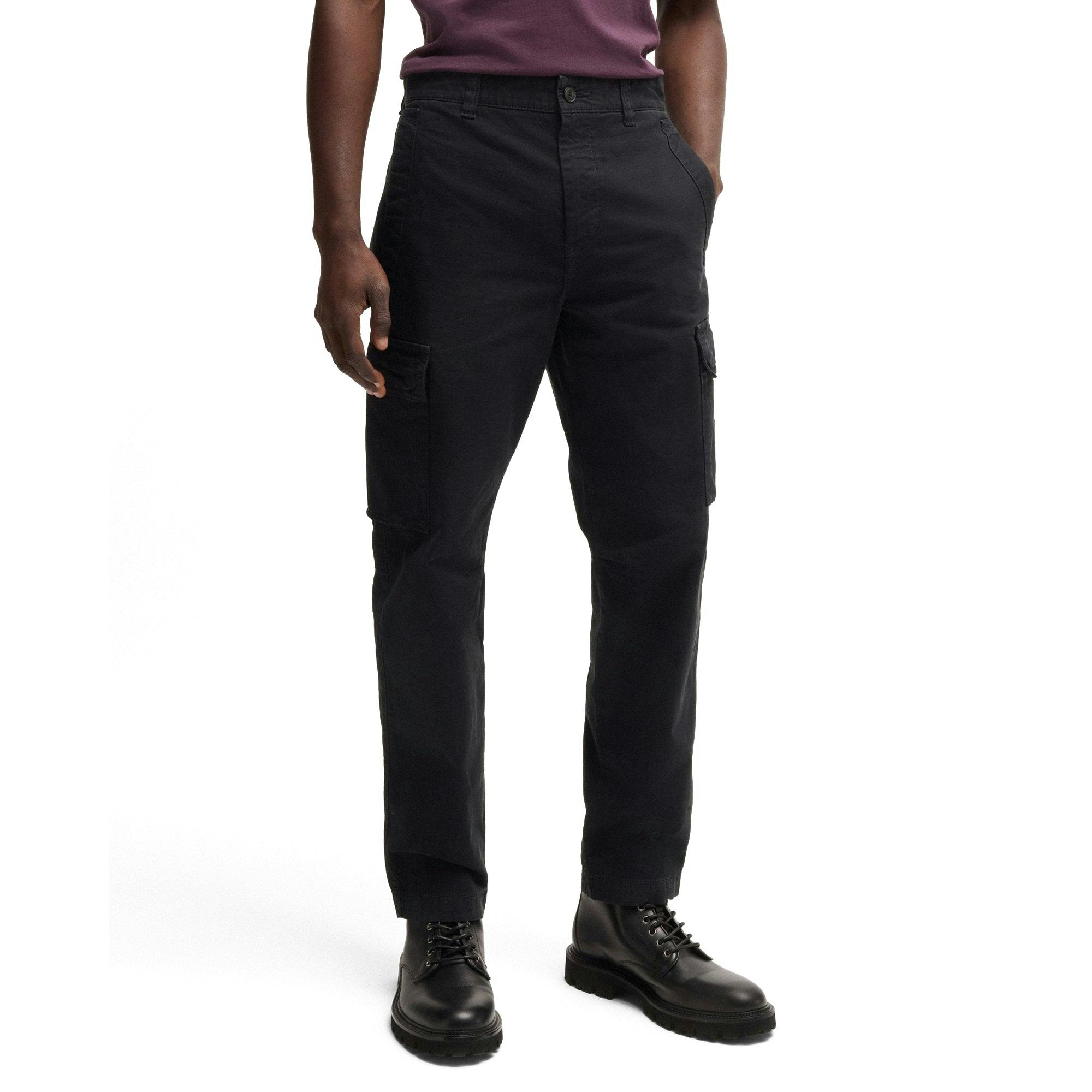 Boss Men's Black Sisla 7 Cargo Trousers - 36/32
