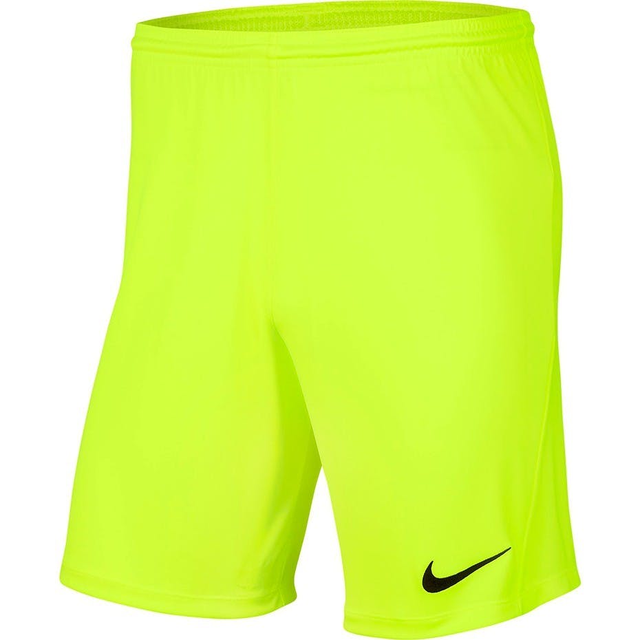 Nike Boys / Girls Park Shorts Junior Volt Bv6865 - L - 12-13 Years
