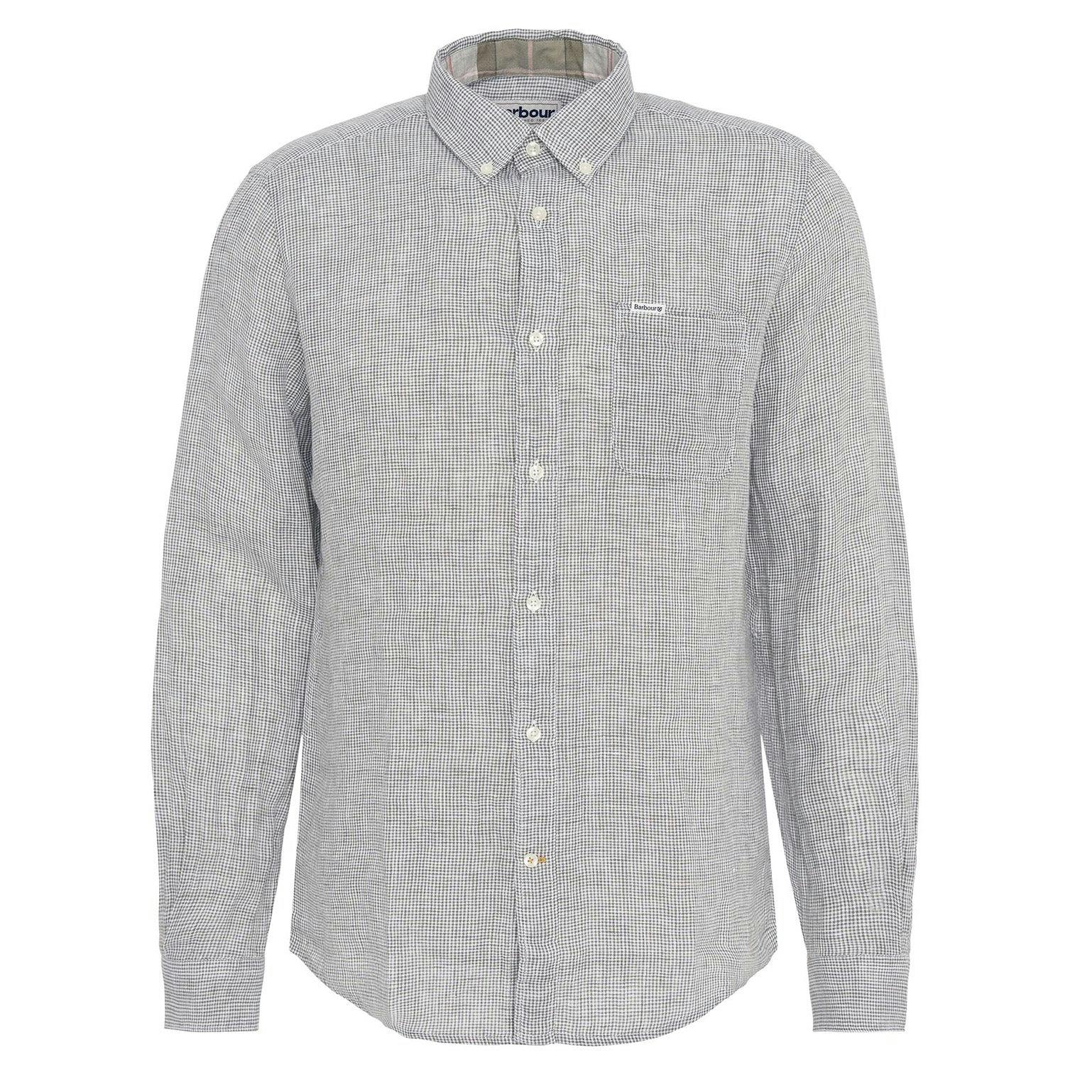 Barbour Linton Tailored Shirt - Olive - X-Large