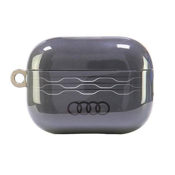 Audi Grey Iml Geometric Pattern Airpods Pro 2 Cover - Au-Imlapp2-A6/D3-Gy