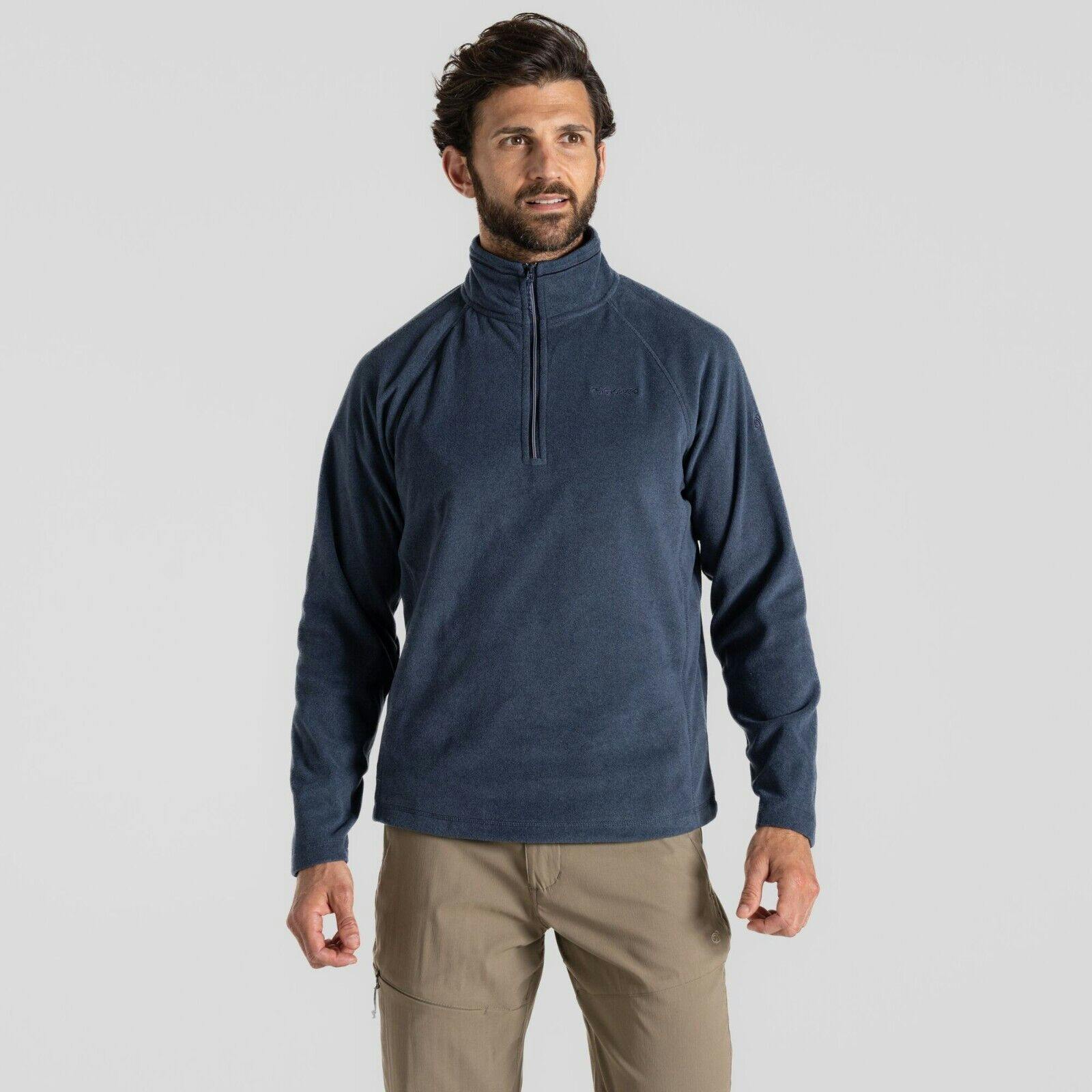 Craghoppers Men's Corey Vi Half Zip Micro Fleece Midlayer Top Cma1287 - Xxl