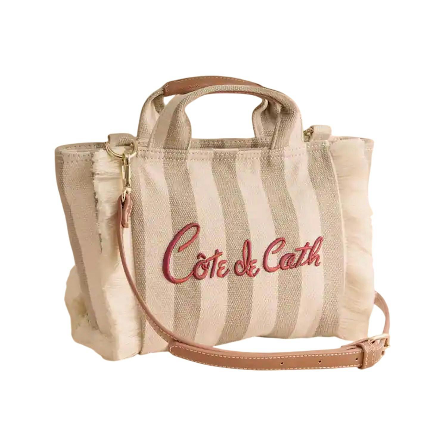 Cath Kidston Stripe Mini Tote Bag - Neutral - One Size - Neutral