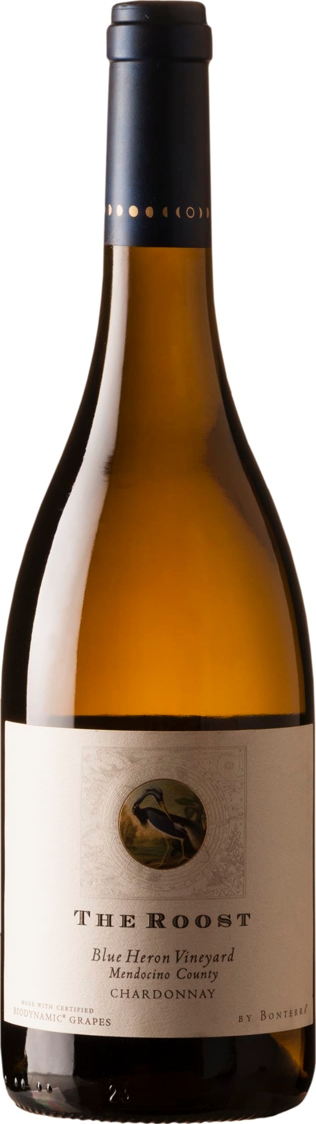 Various Wine Peach Bonterra The Roost Biodynamic Chardonnay 2022 75Cl - Pack Of 6