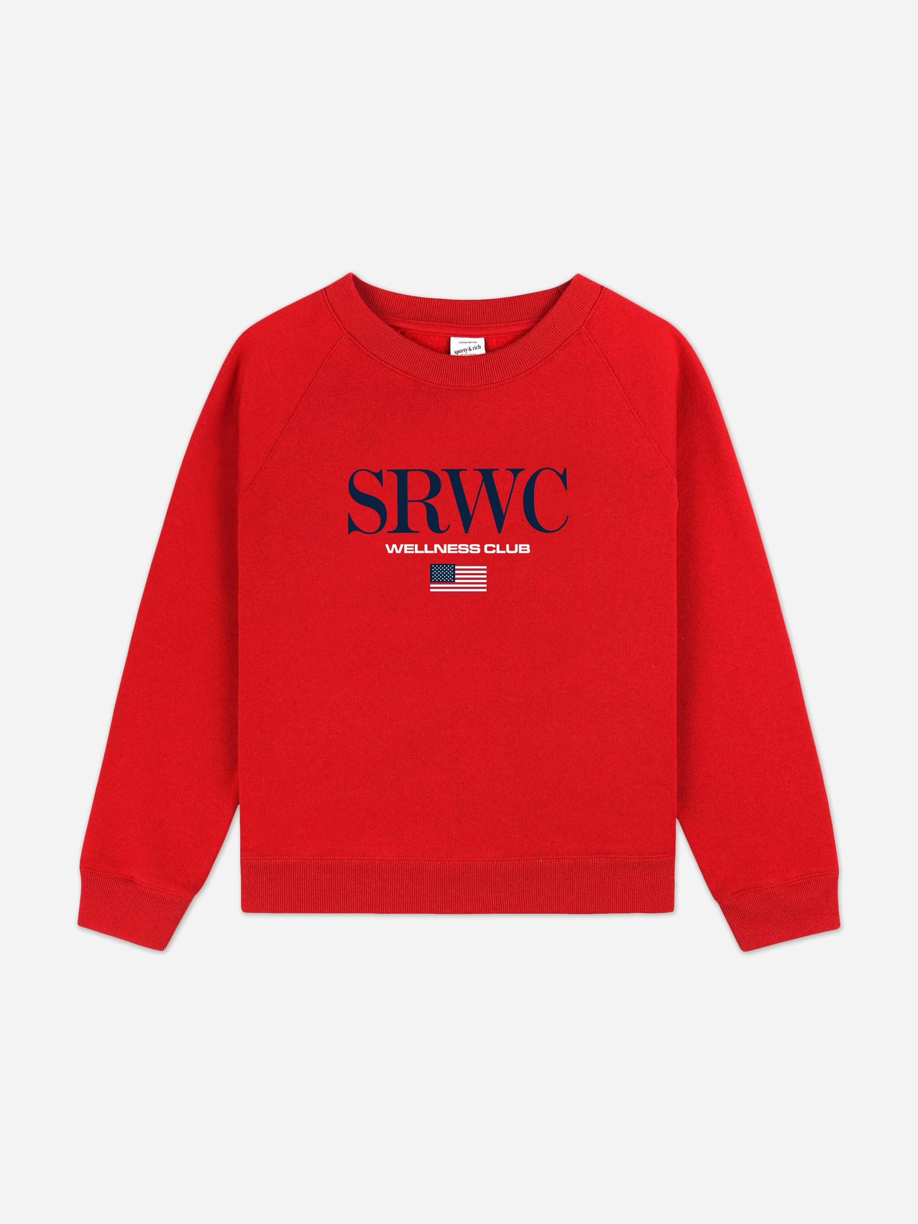 Sporty & Rich Unisex Kids Red Kids Nautical Sweatshirt In - 12 - 14 Yrs