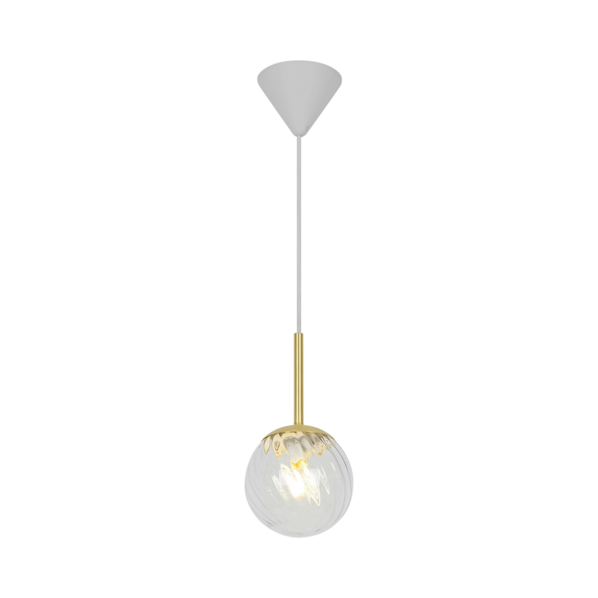 Rackhams Gold Chisell 15 | Ceiling Pendant | Brass - Metal - 1