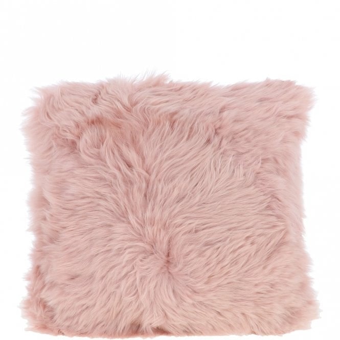 Fenland Sheepskin Cushion - One Size - Rosa - Sheepskin