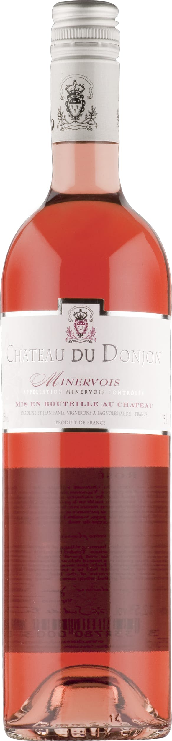 Various Wine Pink/Light Chateau Du Donjon Minervois Rose 2024 75Cl - Pack Of 6
