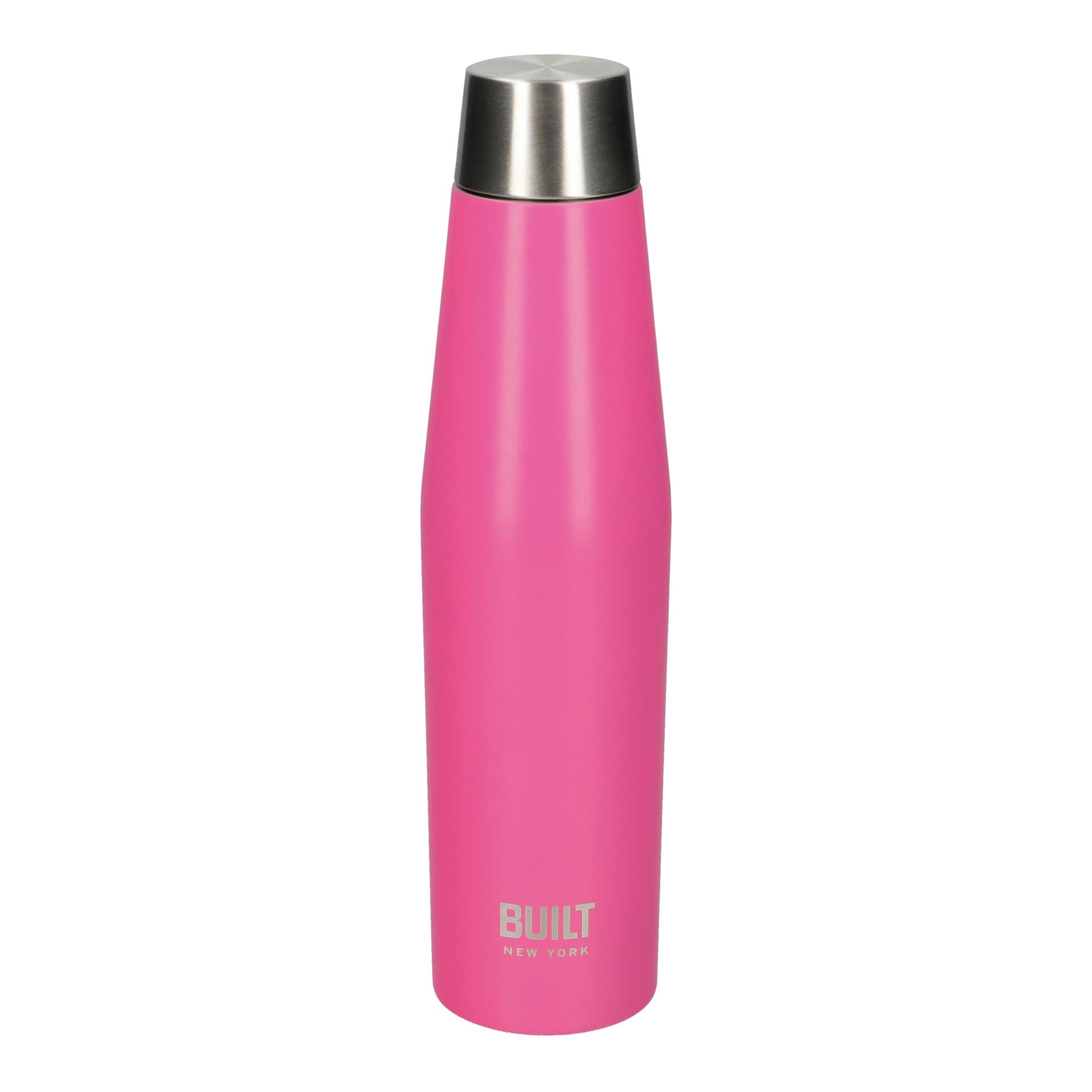 Rackhams Pink Built Perfect Seal 540Ml Hydration Bottle - Stainless Steel - Water Bottle