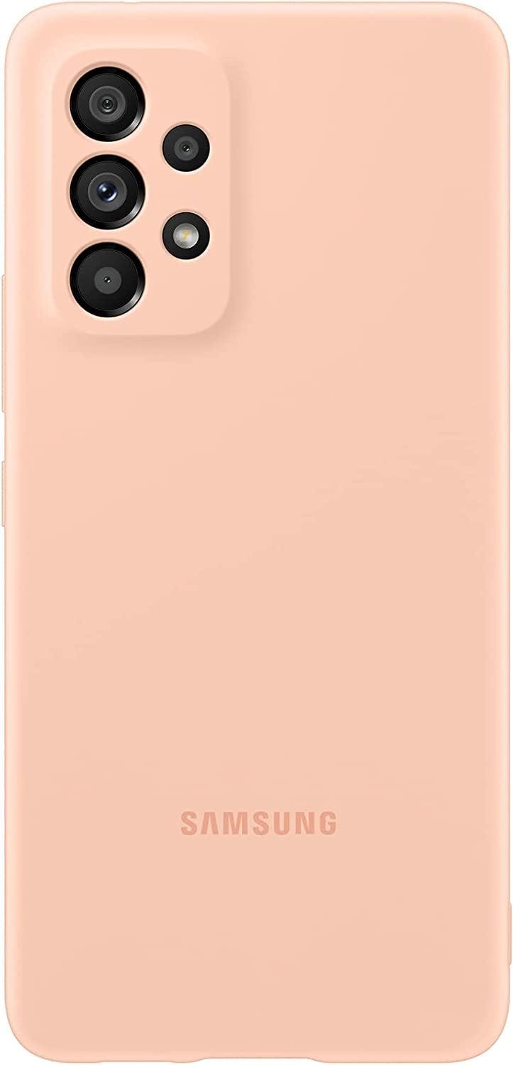 Samsung Peach Galaxy A53 5G Silicone Cover - Ef-Pa536tpegww