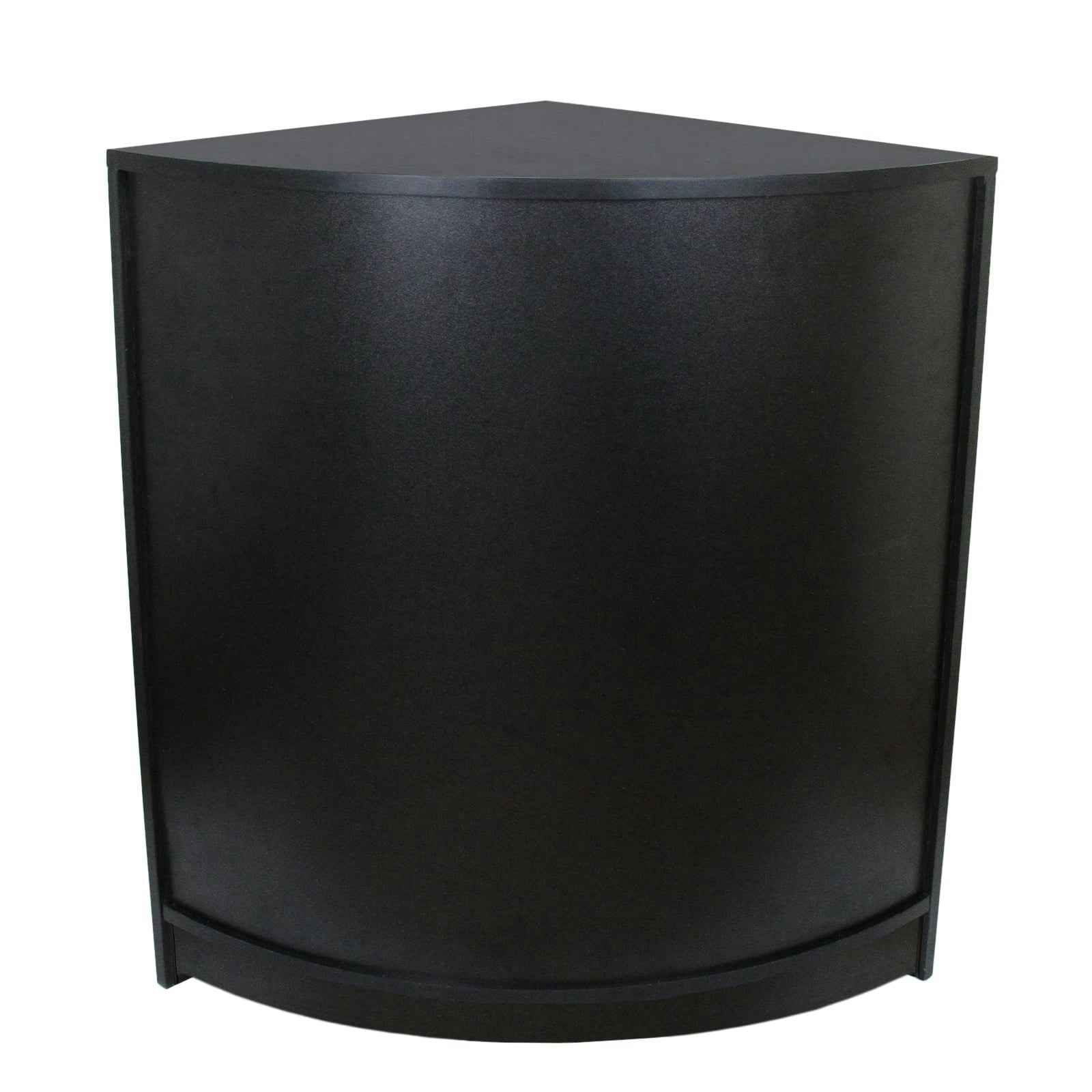Rackhams Black Retail Shop Corner Counter Cm60