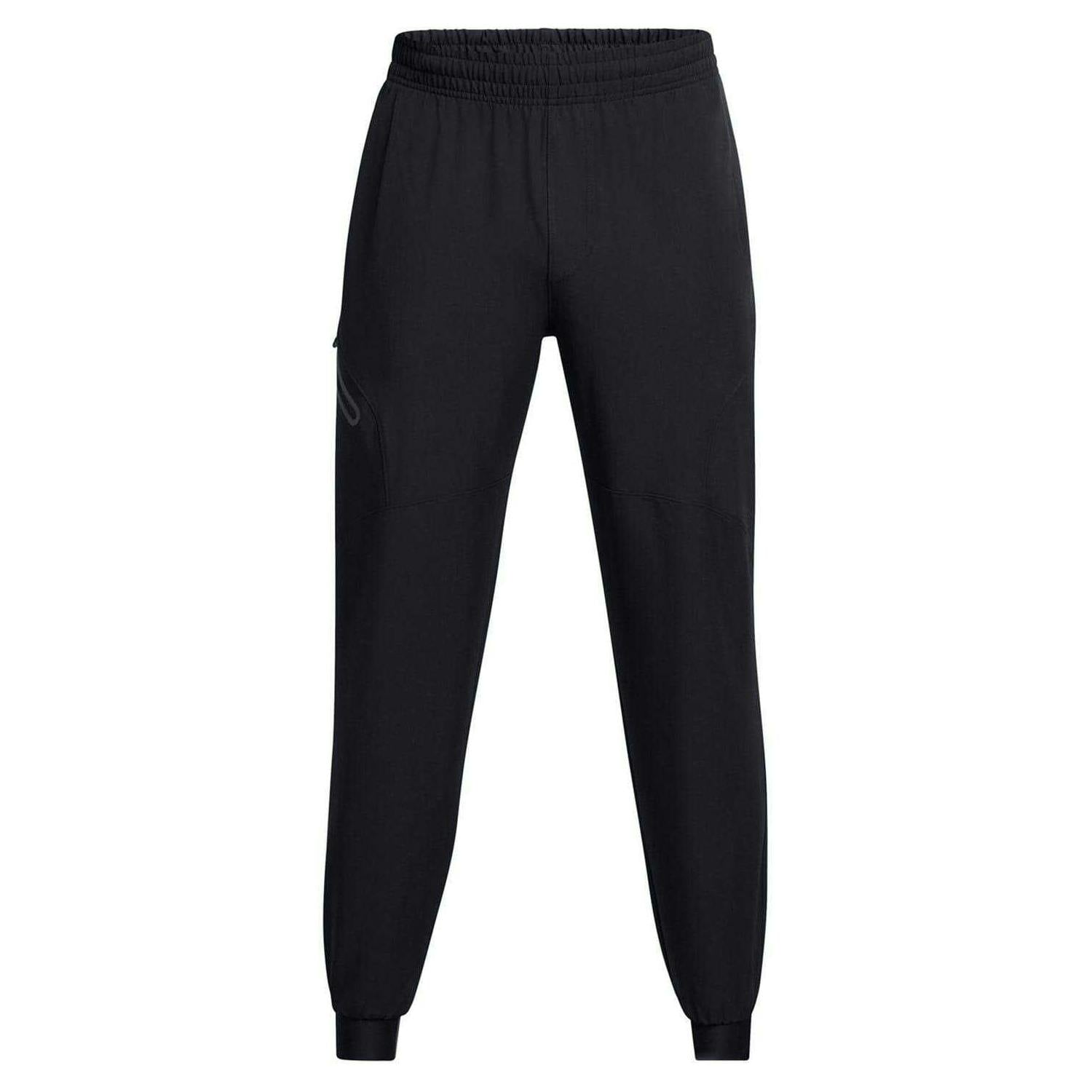 Under Armour Men's Black Unstoppable Tapered Joggers - Xl R - 90% Polyester/10% Elastane